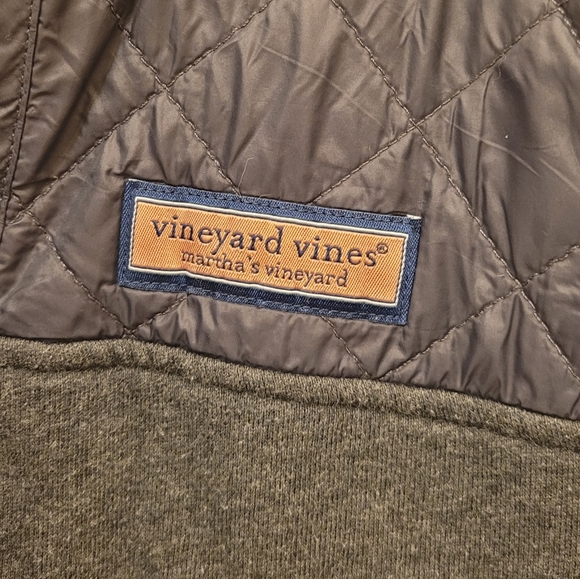 Vineyard Vines Martha's Vineyard Dark Gray Zip Sweatshirt Size Small Unisex - Picture 5 of 12